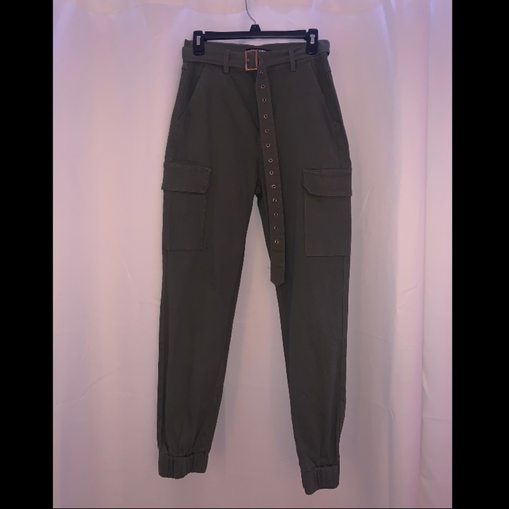 Olive Green Joggers
